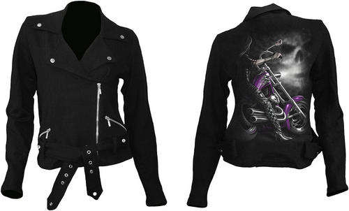 *Stock Clearance Sale* - MIDNIGHT RIDER ZIP UP JACKET FROM DARKWEAR (XL) - IMPORTED FROM UK