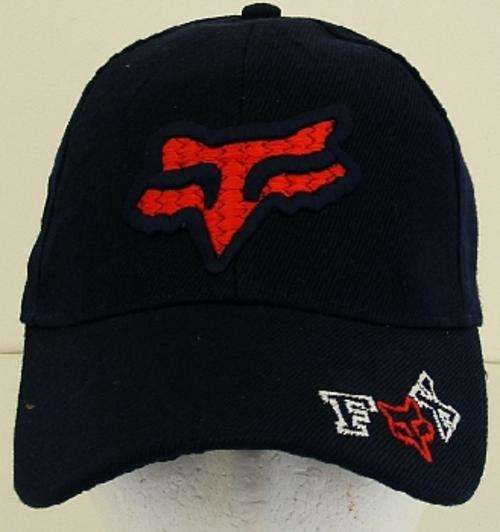 NAVY BLUE FOX CAP