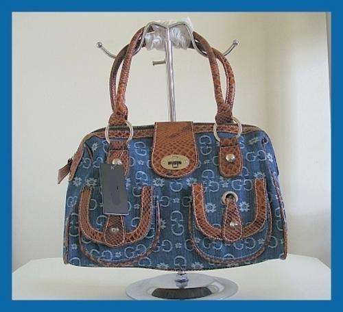 GORGEOUS BLUE DENIM HANDBAG