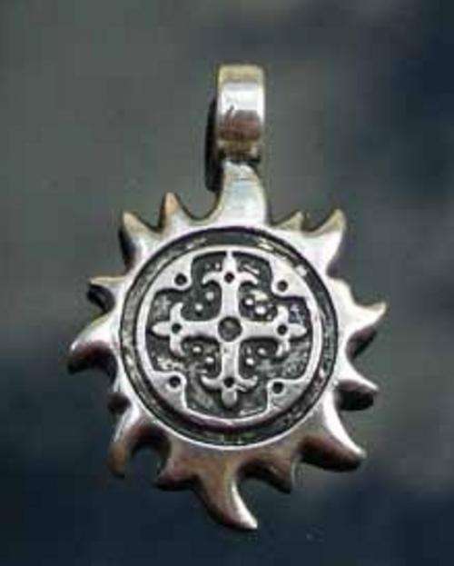 UNIQUE PEWTER PENDANT