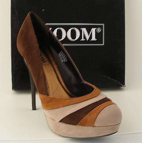 BROWN ROMY SHOES FROM ZOOM - SIZE: 7