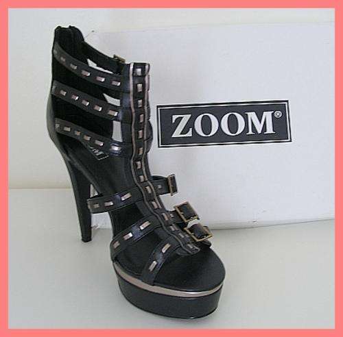 *R1* - BLACK TAMSIN SHOES FROM ZOOM - SIZE: 6