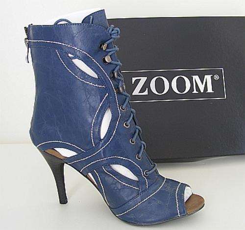 BLUE DEBORAH SHOES FROM ZOOM - SIZE: 6