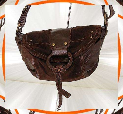 *R1* - COOL BROWN BARREL HANDBAG FROM ZOOM