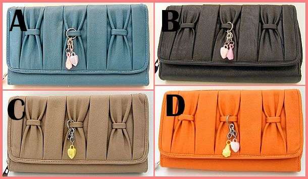 ELEGANT BOW DETAIL PURSE - CHOICE OF 4 COLORS