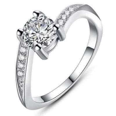 *STUNNING* 0.75CT Cr. Diamond Engagement Ring - SIZE : 7