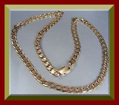 *R1* - STYLISH MENS GEP NECK CHAIN  - 6mm wide - 55cm long