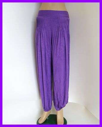 *R1* - SOFT PURPLE HAREM PANTS  - SIZE : small - AS SEEN IN ELLE MAGAZINE