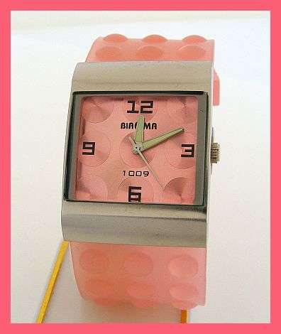PRETTY PINK JELLY WATCH