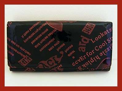 *R1* - GORGEOUS BLACK AND RED PURSE