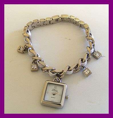 BEAUTIFUL DIVA CHARM BRACELET WATCH