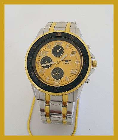 *R1* - SILVER GOLD AND BLACK WATCH