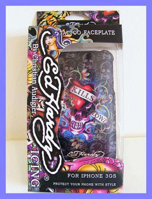 ED HARDY IPHONE FACE PLATE