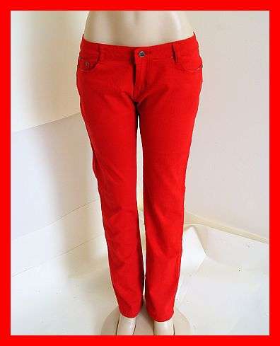 +++SALE+++RED STRETCH JEANS - 36