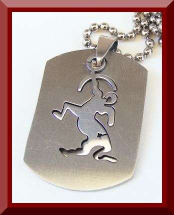 STAINLESS STEEL HOROSCOPE PENDANT - SAGITTARIUS