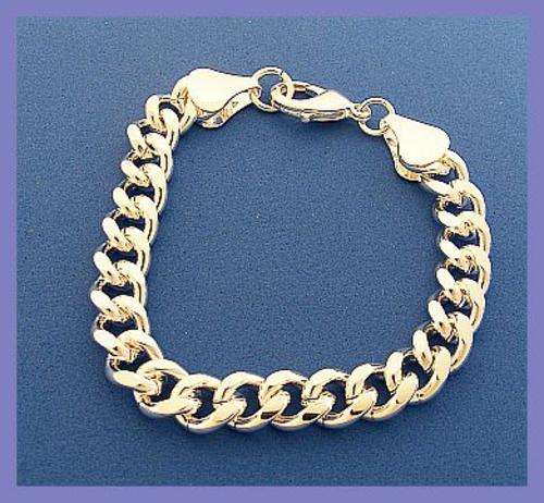 STERLING SILVER CHAIN BRACELET
