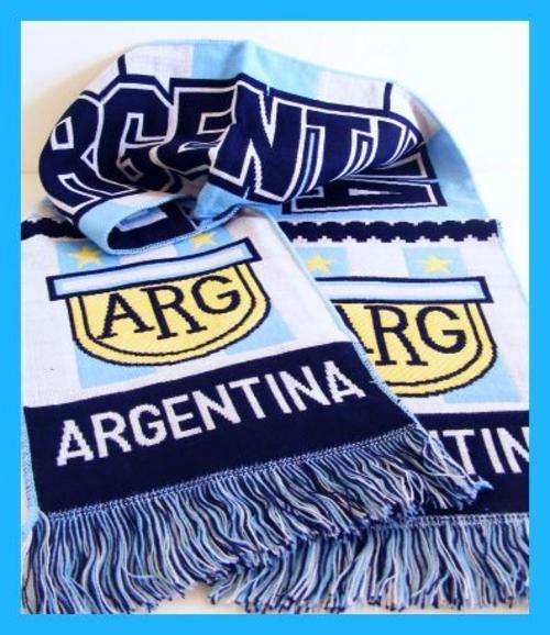 *R1* - SOFT  ARGENTINA SOCCER SCARF