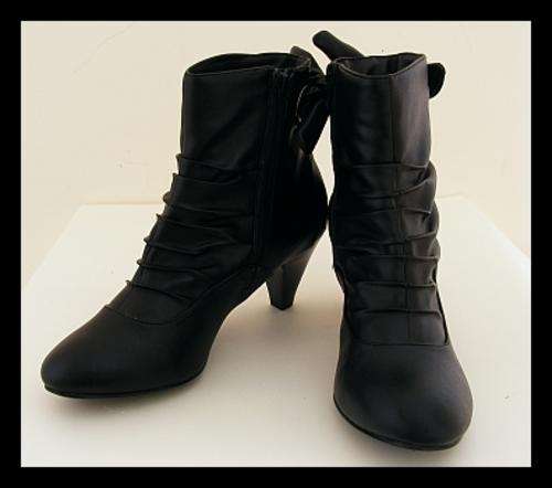 SIZE: 5 - BLACK ANKLE BOOTS FROM ZOOM