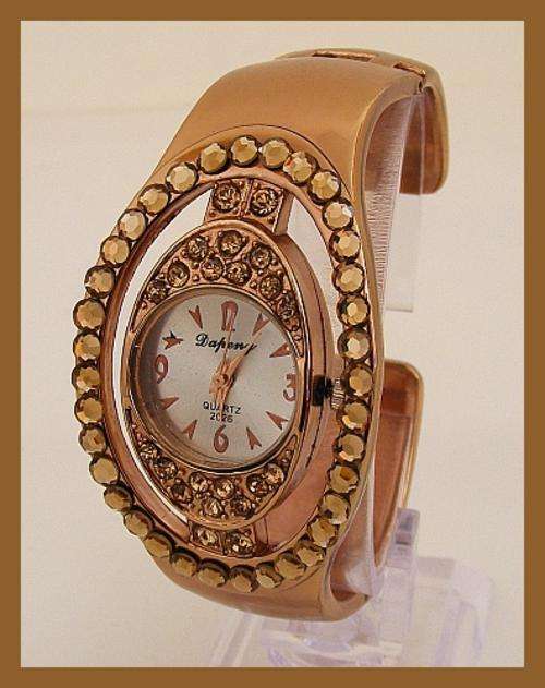 ~*R1*~BEAUTIFUL BRONZE BRACELET WATCH