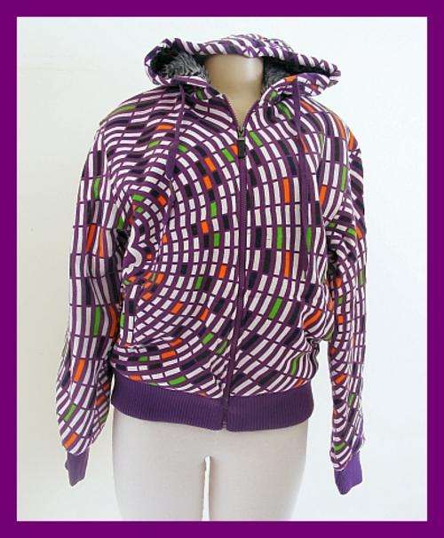 SIZE: LARGE - FUNKY FULLY FUR LINED HOODIE