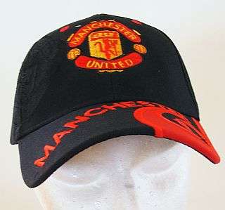 AWESOME BLACK MANCHESTER UNITED CAP