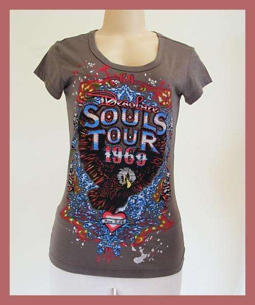 SIZE: MEDIUM - GREY SOUL TOUR T-SHIRT