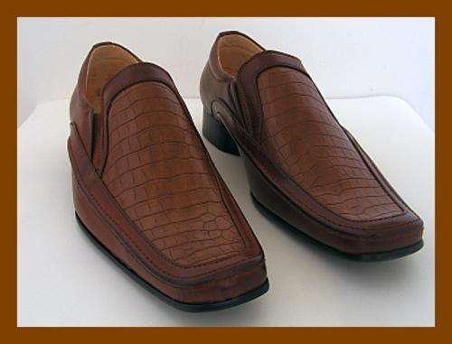 SIZE: 8 - MENS TAN FORMAL SHOES FROM CIGNAL