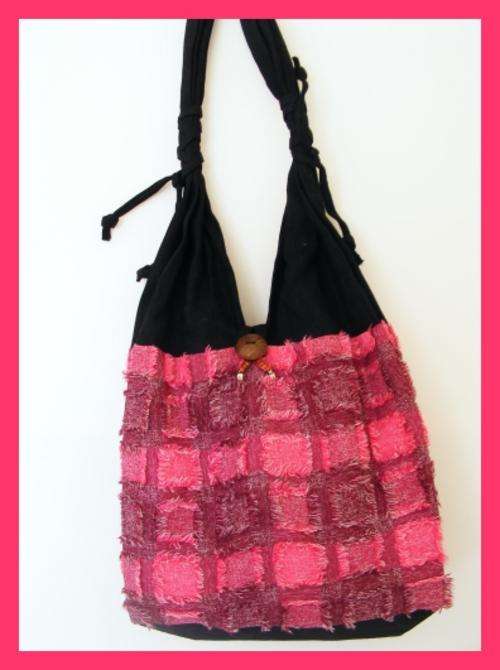 TRENDY PINK HOBO BAG