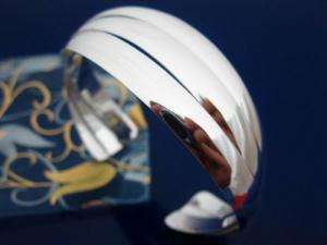 SILVER TRIPLE CUFF BRACELET