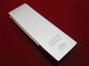 SILVER DESIGNER MONEY CLIP