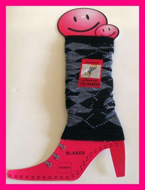 BLAKES STRIPED LEG WARMERS