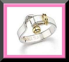 925 STERLING SP TIFFANY RING - SIZE 8