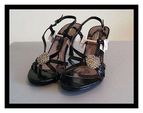 *R1* - SIZE: 5 - ELEGANT BLACK SANDALS FROM TATAZI