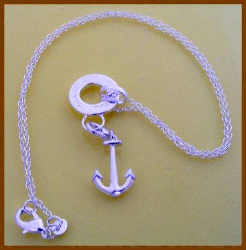 "Thomas Sabo"  STYLE CHARM NECKLACE - SILVER ANCHOR