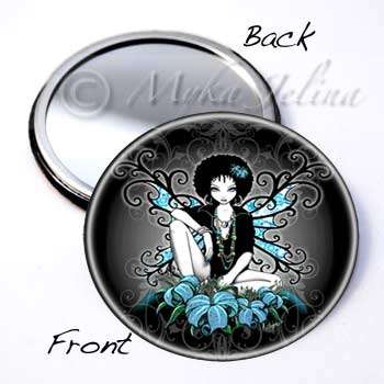 GOTHIC FAIRY ARTIST MYKA JELINA HANDBAG MIRROR - CHINA