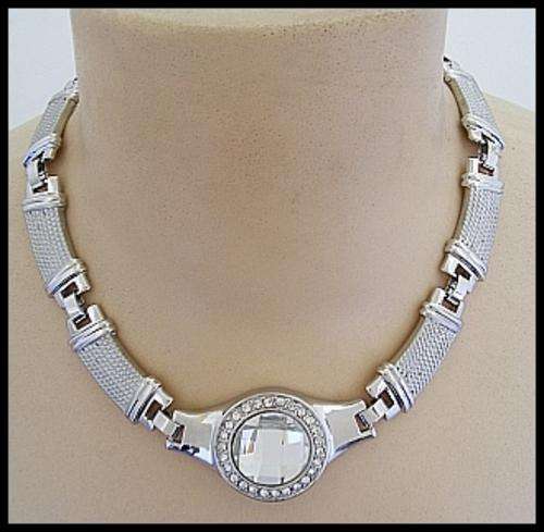TIBETAN SILVER CHOKER NECKLACE