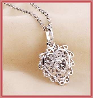 *R1* - HEART SHAPED PENDANT & CHAIN