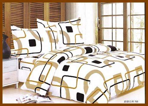 COTTON PIECE DUVET SET - QUEEN SIZE