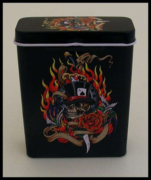 AWESOME SKULL STASH TIN