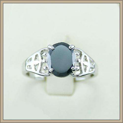 *R1* - SILVER CZ RING - SIZE: 8
