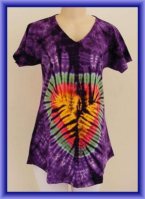 *Exclusive* - LONGER LENGTH TIE-DYE T-SHIRT PERFECT WITH LEGGINGS