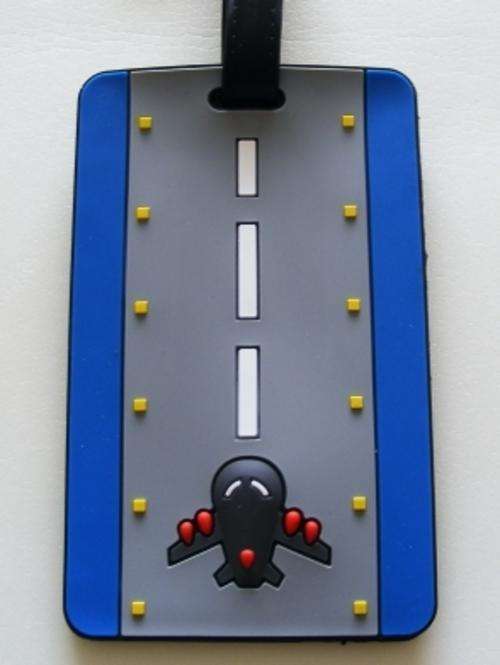 FUNKY RUBBER LUGGAGE TAG