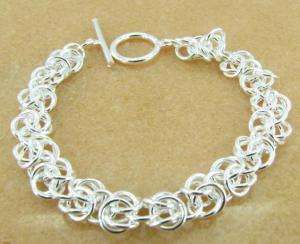 STERLING SILVER CHAIN BRACELET