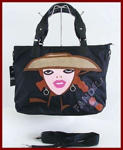 *R1* - GORGEOUS BLACK LARGE TOTE BAG