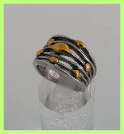 TIBETAN SILVER RING - SIZE: 8