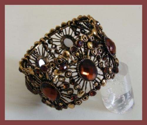 BRONZE FASHION STRETCH BRACELET