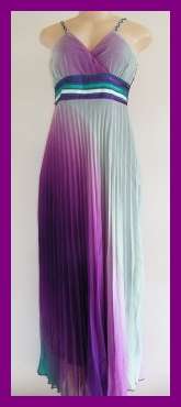 STUNNING FLOATY SUNDRESS - FULLY LINED - SIZE: MED