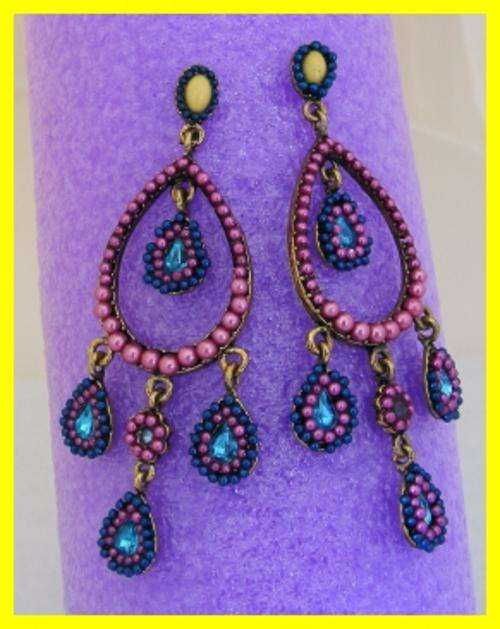 FUNKY BEADED EARRINGS