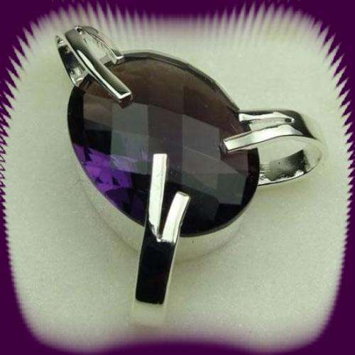 *R1* - SILVER & AMETHYST PENDANT