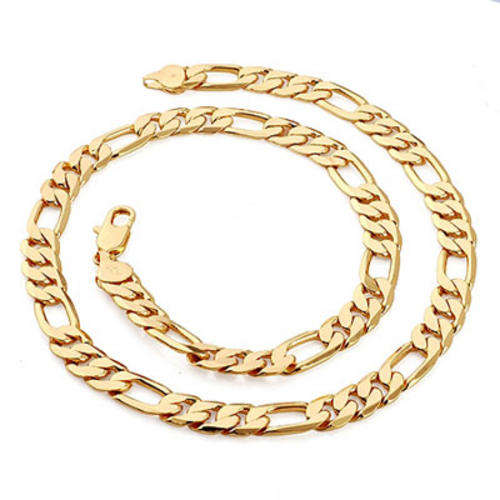 *R1* - STYLISH MENS GEP NECK CHAIN  - 6mm wide - 55cm long